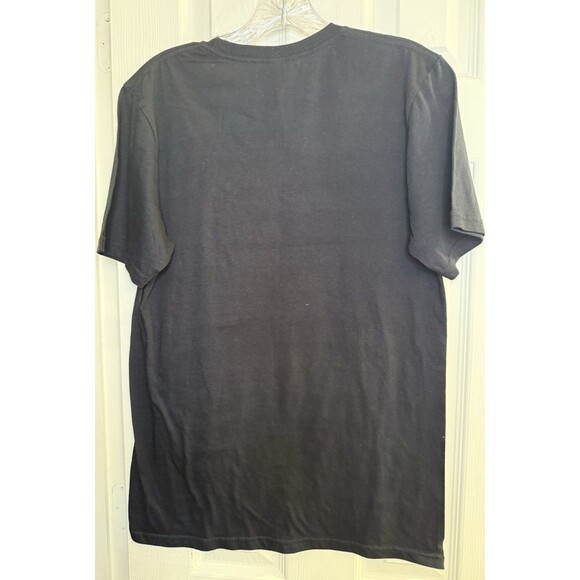 Gildan Softstyle Small Black Astronaut Monkey Astronaut Graphic Tee Unisex - Picture 2 of 4